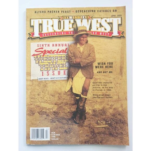 Unbranded Other - 2008 True West Magazine Feb Nonfiction Western Stories 55th Year M496